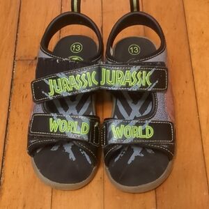 Jurassic World Light Up Sandals Size 13